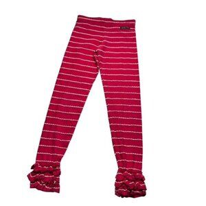Matilda Jane Pink Ruffled Leggings Size 6